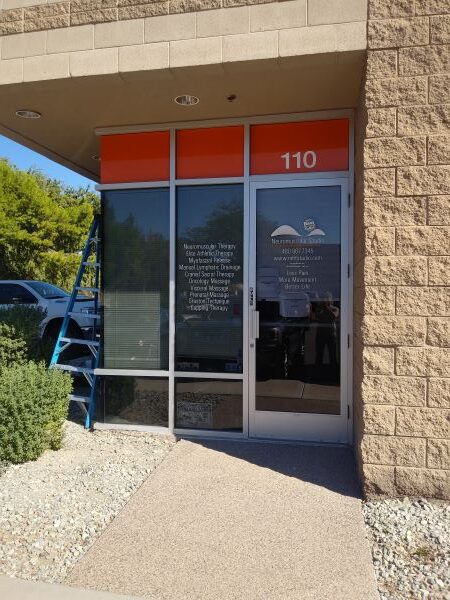 Vinyl Window Lettering for Medical Offices in Tempe AZ