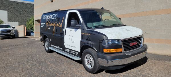 Custom designed van wraps in Scottsdale AZ