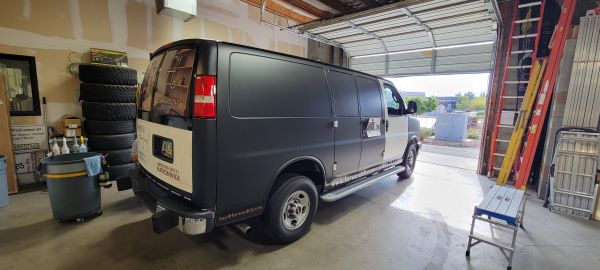 Vehicle wrap installation in Scottsdale AZ