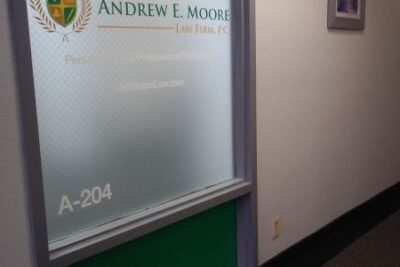 Frosted and Etched Vinyl Glass Graphics in Gilbert AZ