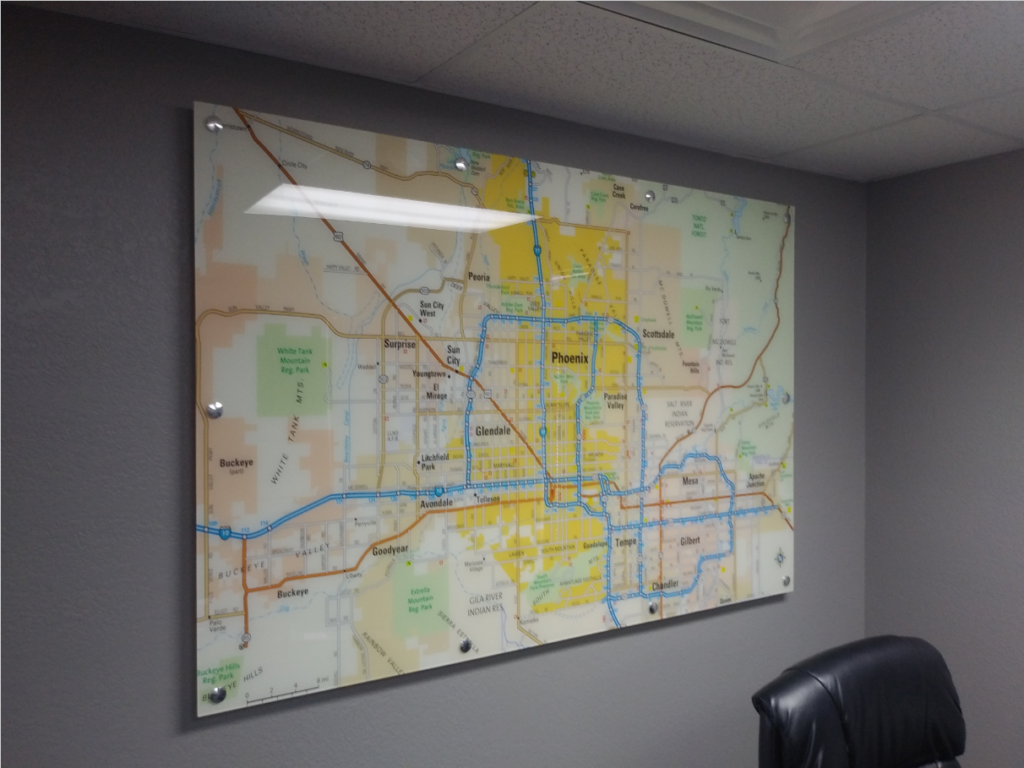 Service Area Map in Tempe AZ