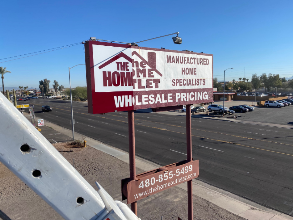 pylon sign refacing in Chandler AZ