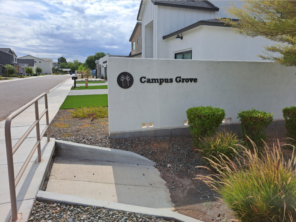 Wall Sign for Housing Development