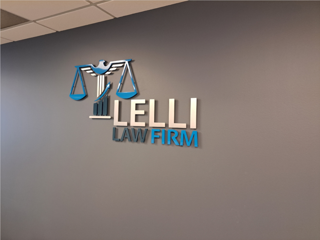 3D Metal Letter Lobby Sign In Phoenix AZ