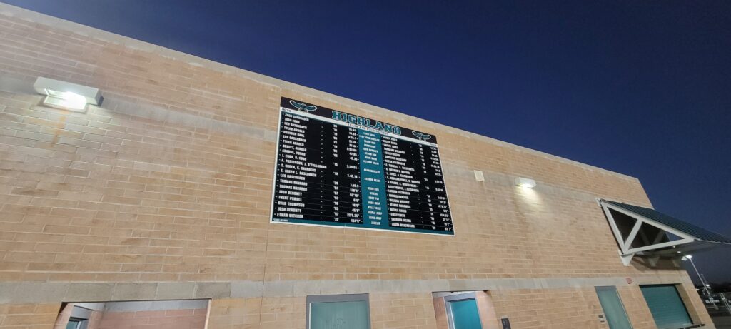 After New Aluminum School Signs In Gilbert AZ