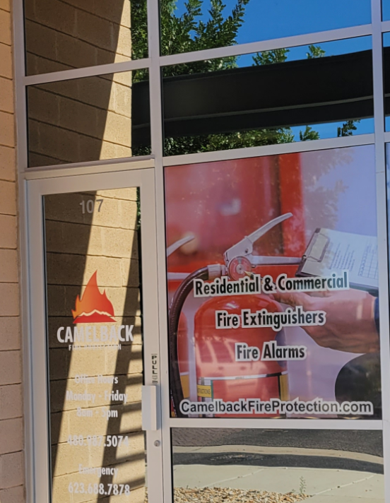 Perforated Window Graphics
