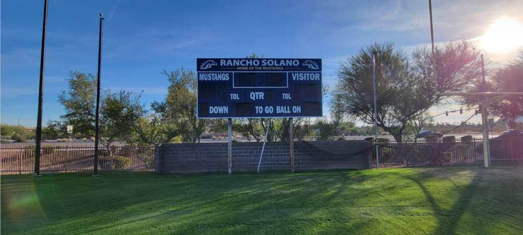 New Vinyl Graphics For School Scoreboards In Scottsdale AZ