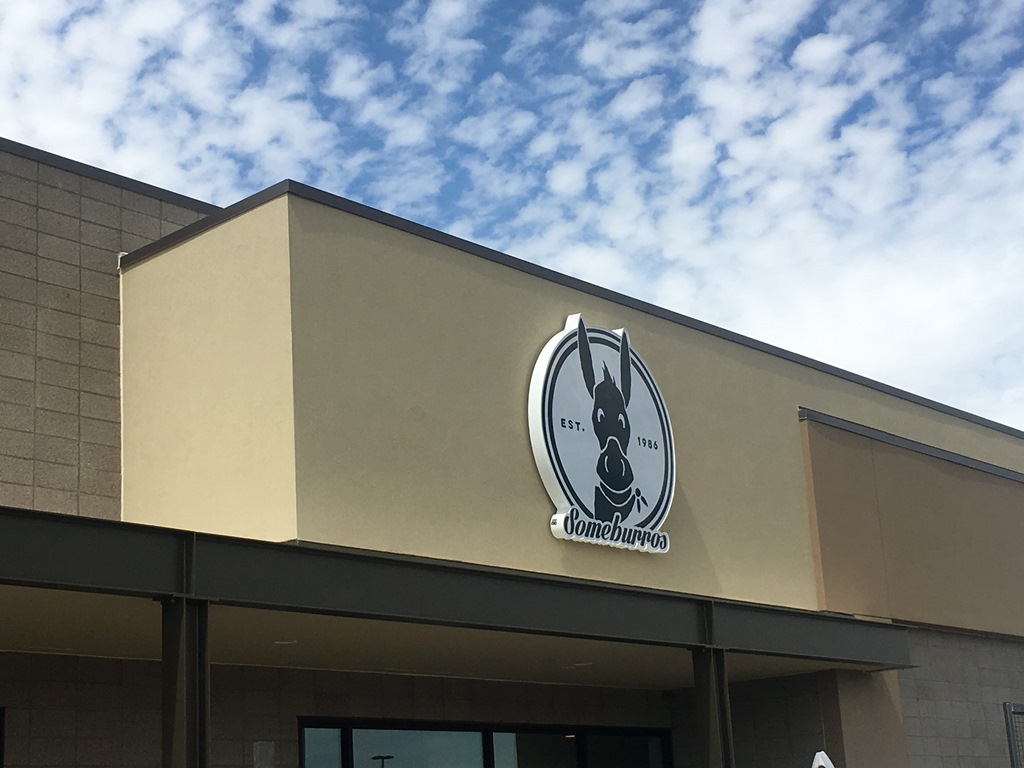 Signage Mall Restaurants