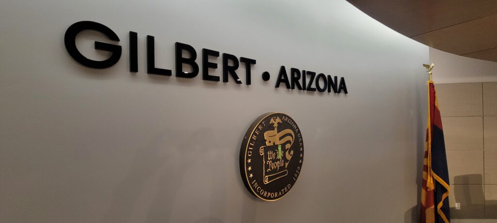 Precision Tooled Bronze Plaque In Gilbert AZ