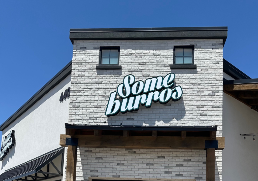 Someburros Opens A 17th Location With Building And Drive Thru Signs In ...