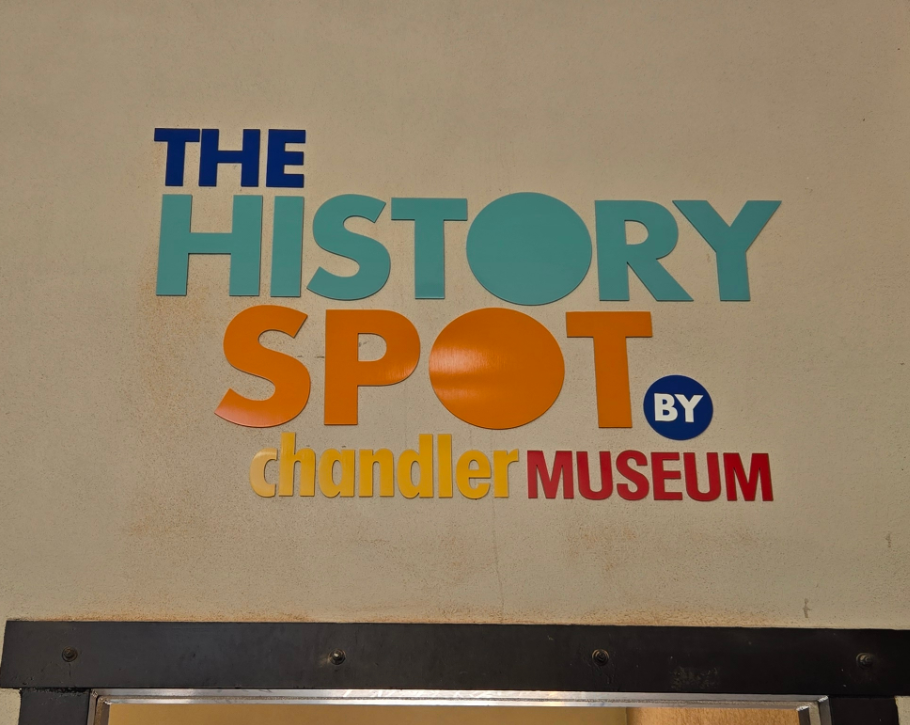 3D Letters For The Chandler Museum Breezeway