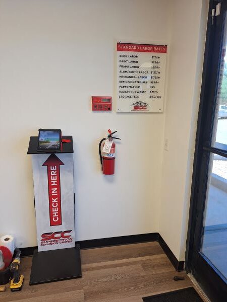 Acrylic panel sign in Gilbert AZ