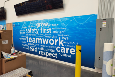 Warehouse Wall Graphics In Phoenix AZ