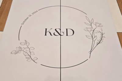 Custom Dance Floor Vinyl Graphics