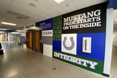 Large Vinyl Hallway Prints