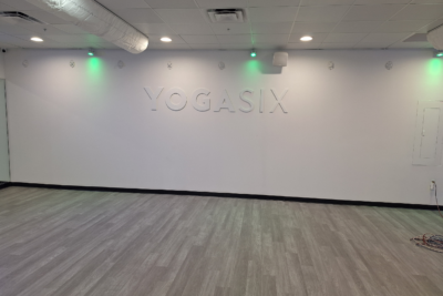 3D letters signs for franchises