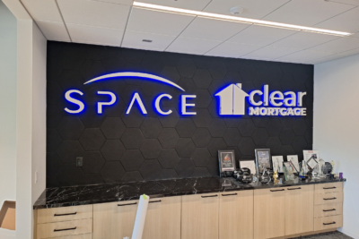 Illuminated Lobby Sign In Scottsdale AZ