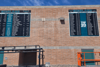Signs For High School Athletics