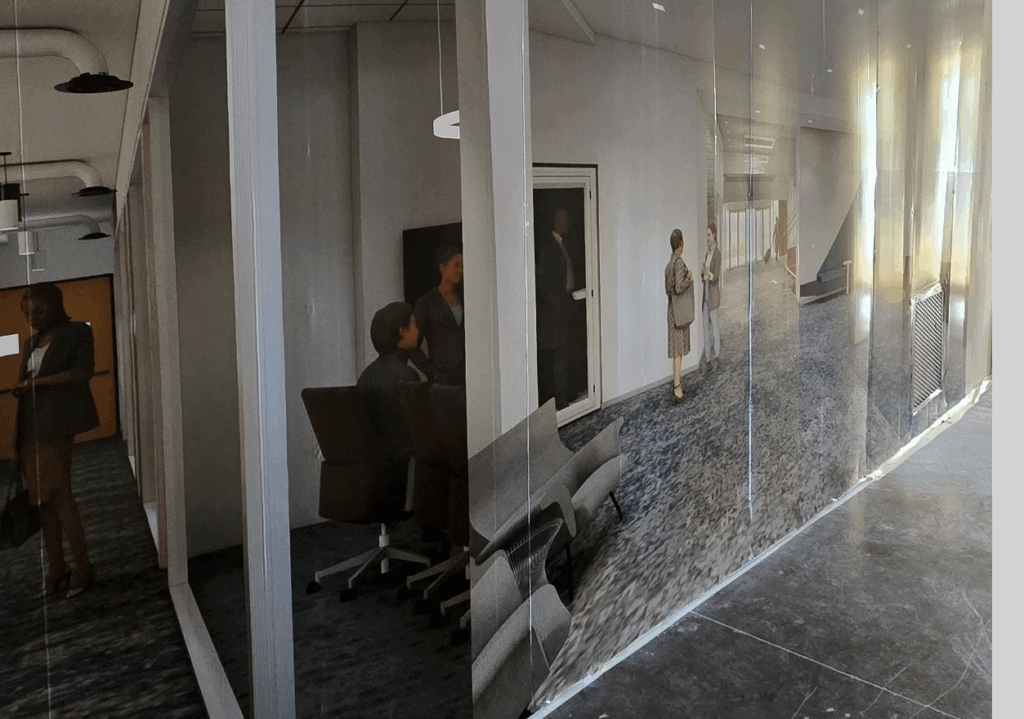 Clune Impresses With Temporary Construction Barricade Graphics in Phoenix, AZ