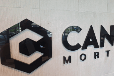 Black Acrylic Letters Lobby Sign In Scottsdale AZ