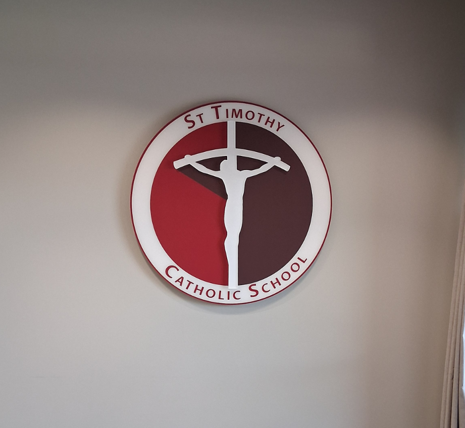 Dimensional Reception Sign In Mesa