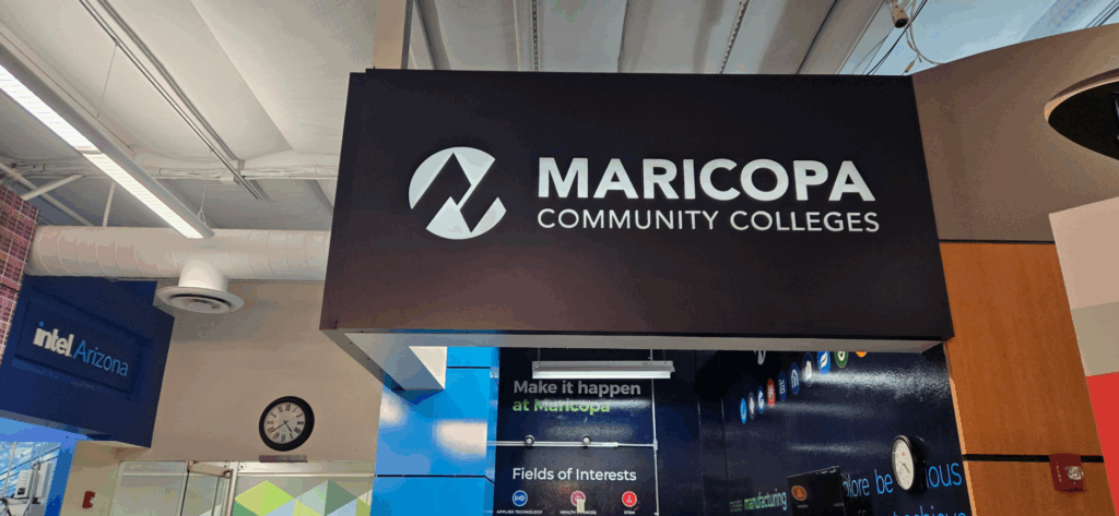 Push Through Letter Sign