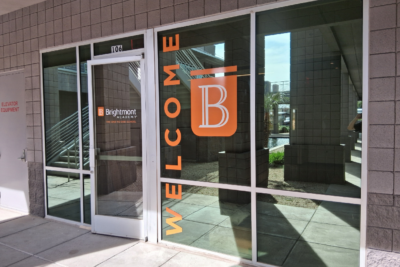 Custom Lobby Sign And Window Graphics In Tempe AZ