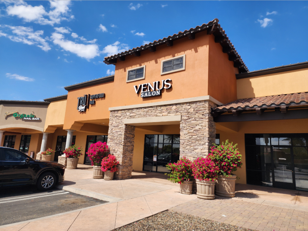 Outdoor Illuminated Building Sign In Chandler
