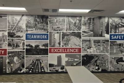 Training Room Custom Wallpaper In Gilbert AZ