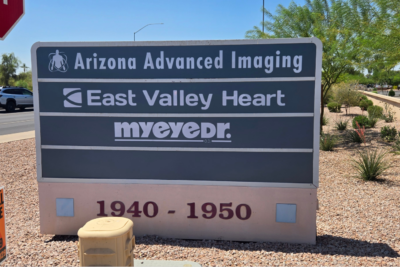 Monument Sign Panels In Mesa