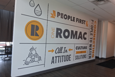 Corporate Culture Wall Graphic In Goodyear