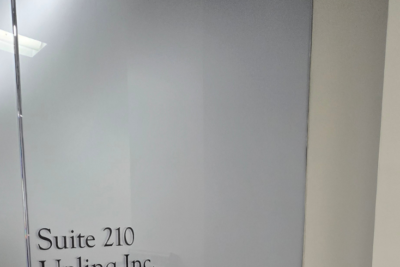 Etched Glass Film In Scottsdale